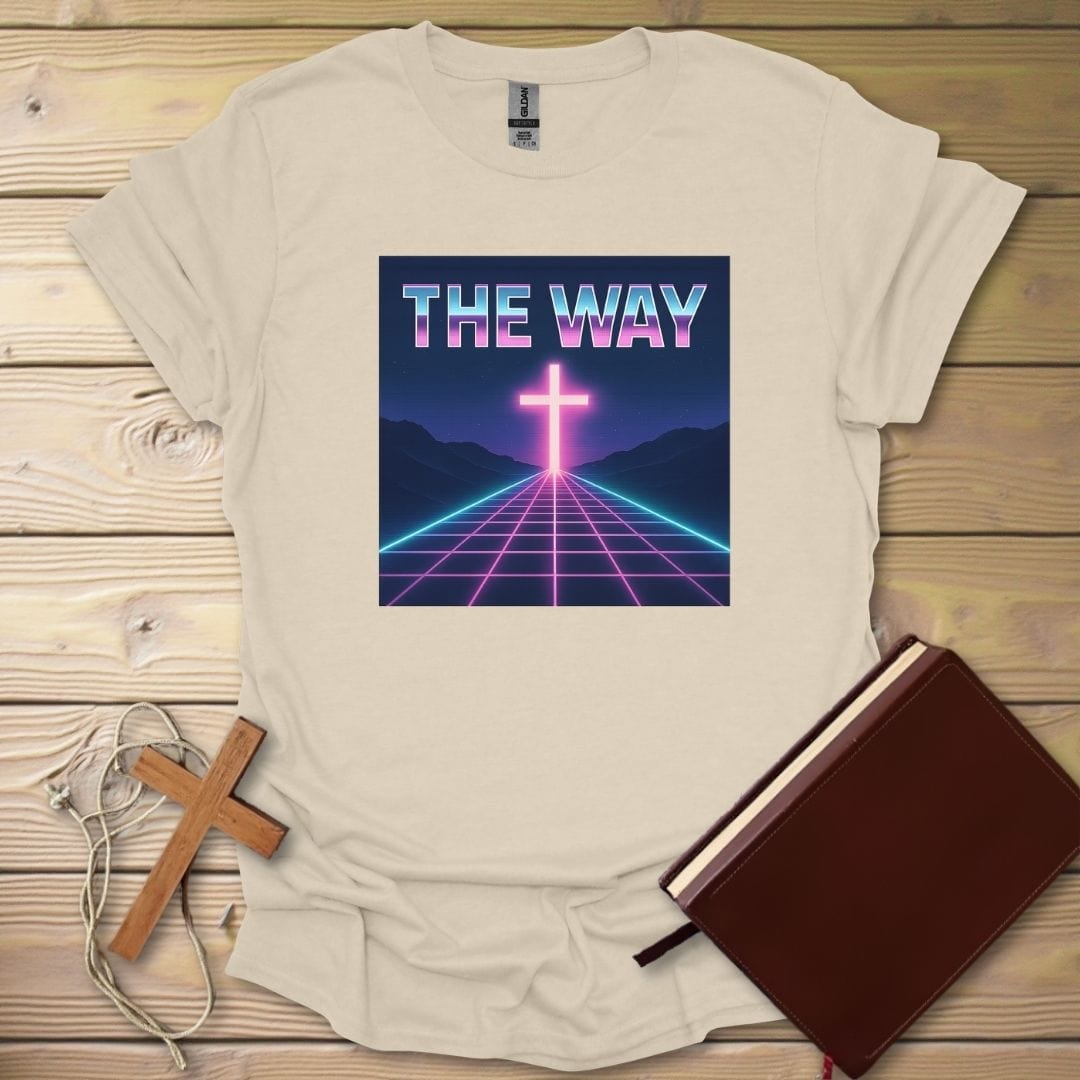 Neon Crossway Retro T-Shirt Natural / S