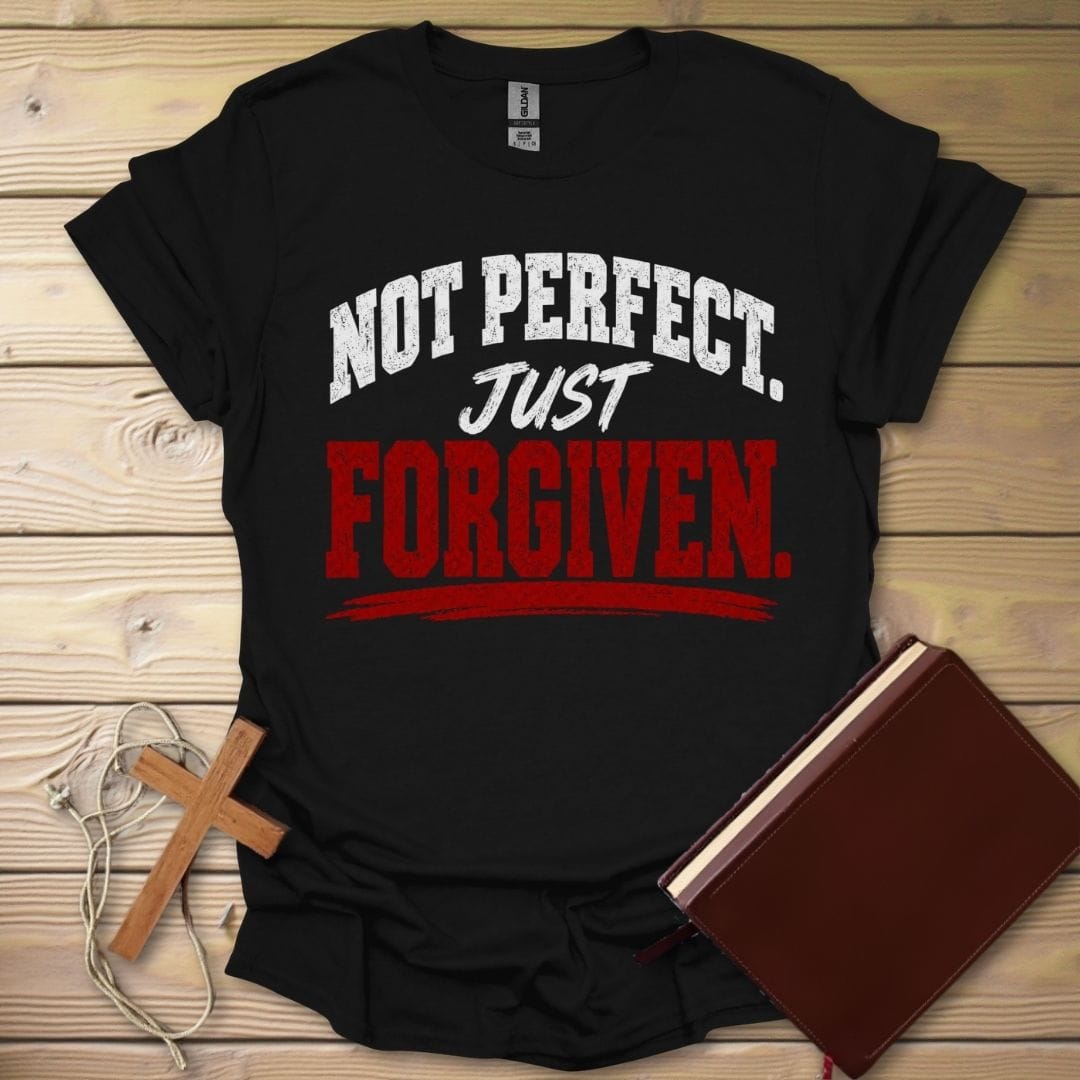 Not Perfect T-Shirt Black / S