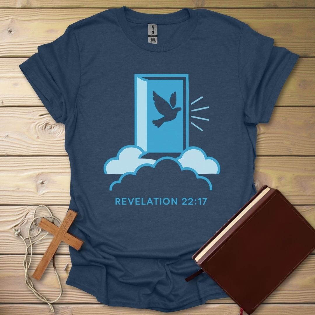 Open Heaven T-Shirt Heather Navy / S