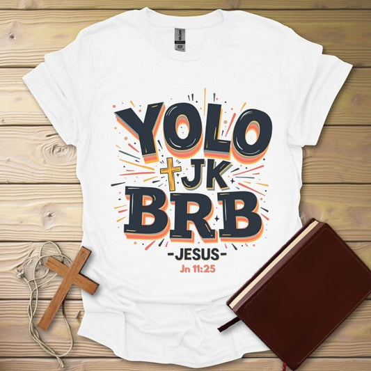 Playful Faith T-Shirt White / S