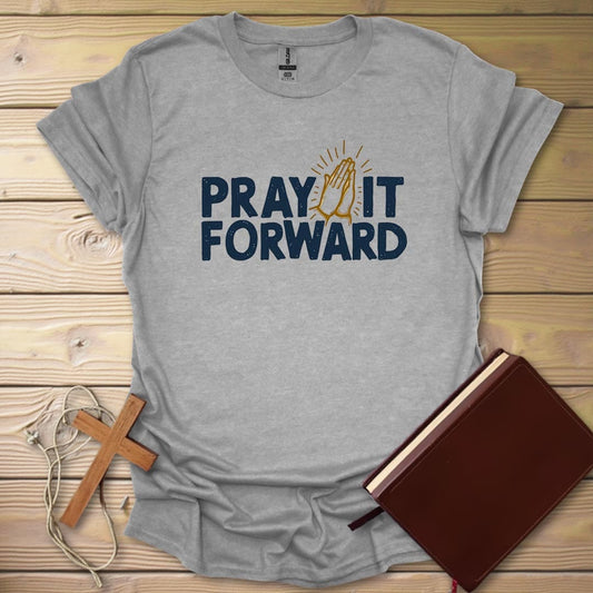 Pray Forward T-Shirt Sport Grey / S