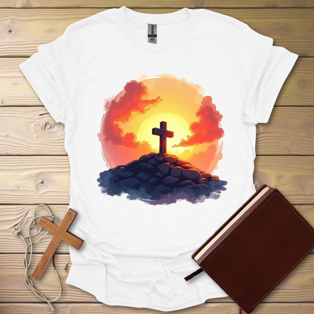 Radiant Sunrise T-Shirt White / S