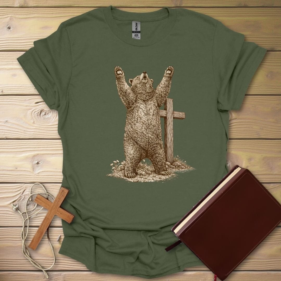 Risen Roar T-Shirt Military Green / S