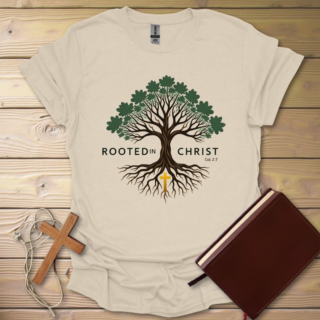Rooted Grace T-Shirt Natural / S