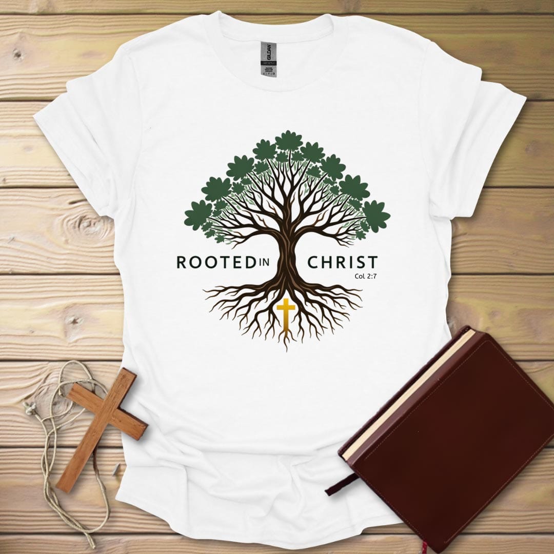 Rooted Grace T-Shirt White / S