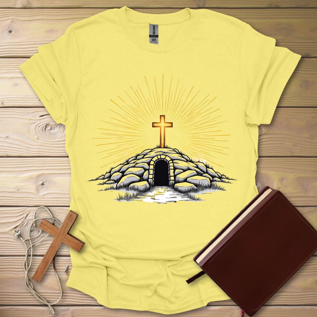 Serene Sunrise T-Shirt Cornsilk / S