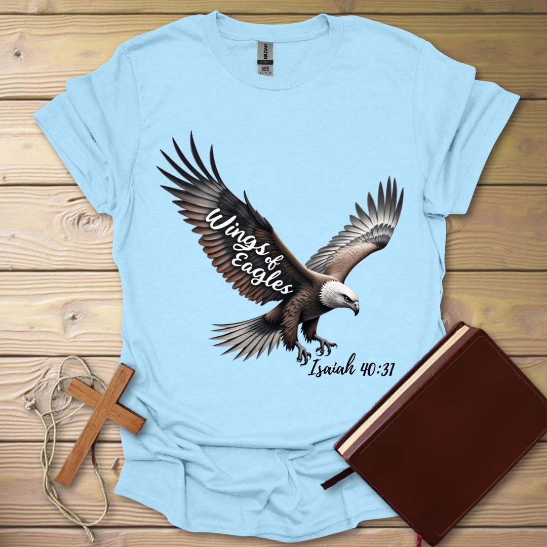 Soaring Strength T-Shirt Light Blue / S