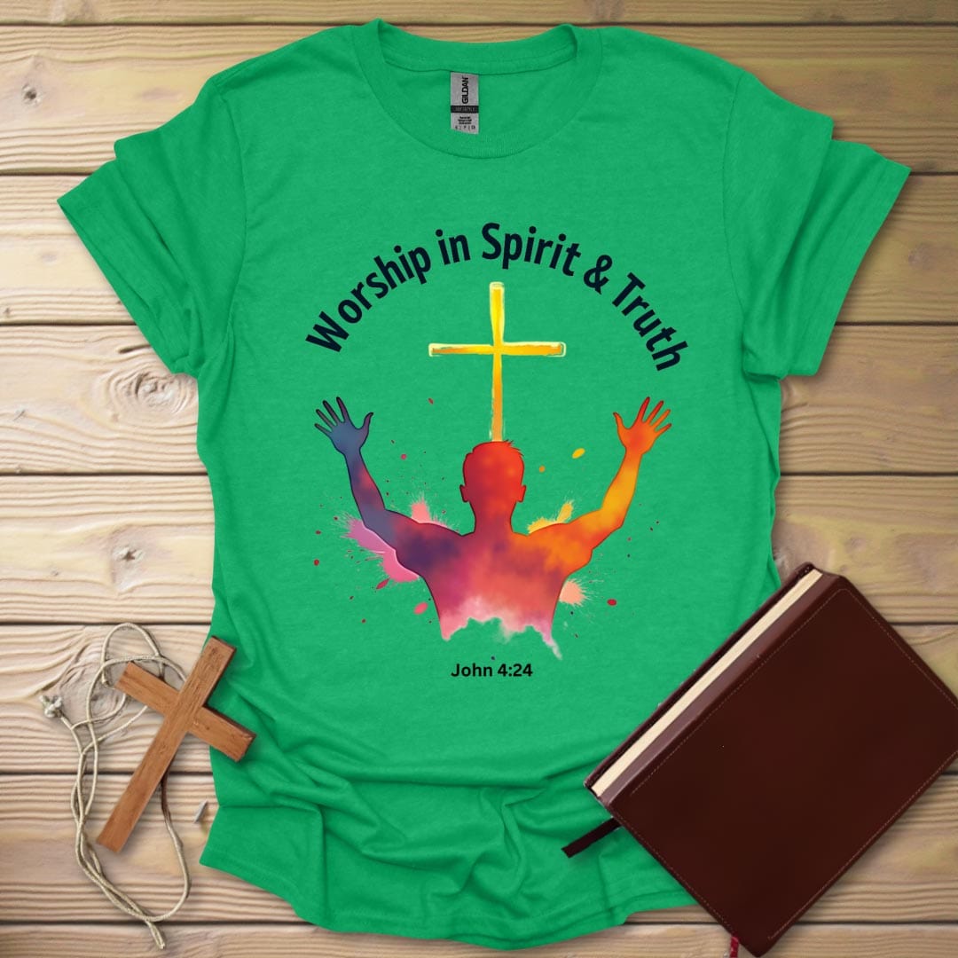 Spirit Worship T-Shirt Heather Irish Green / S