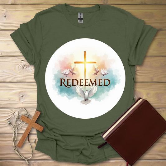 Spiritual Art T-Shirt Military Green / S