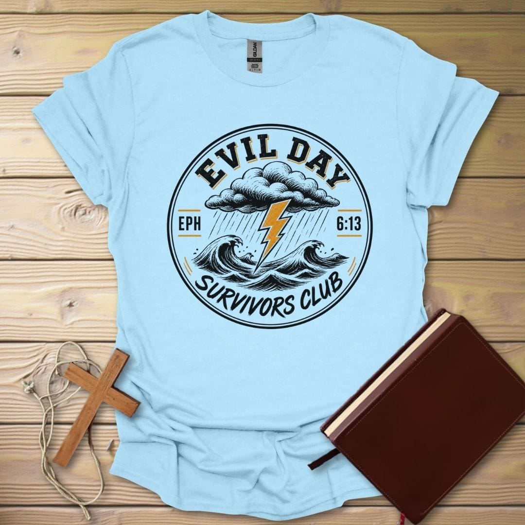 Stormproof Saints T-Shirt Light Blue / S