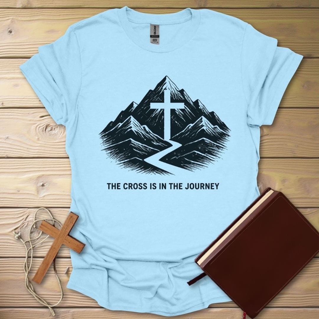 Summit Cross T-Shirt Light Blue / S