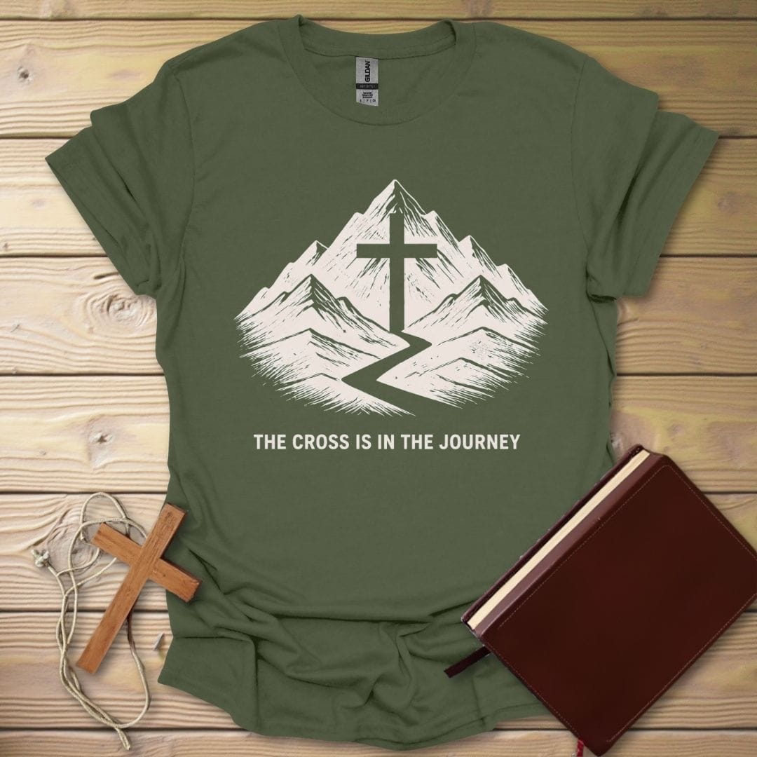 Summit Cross T-Shirt Military Green / S