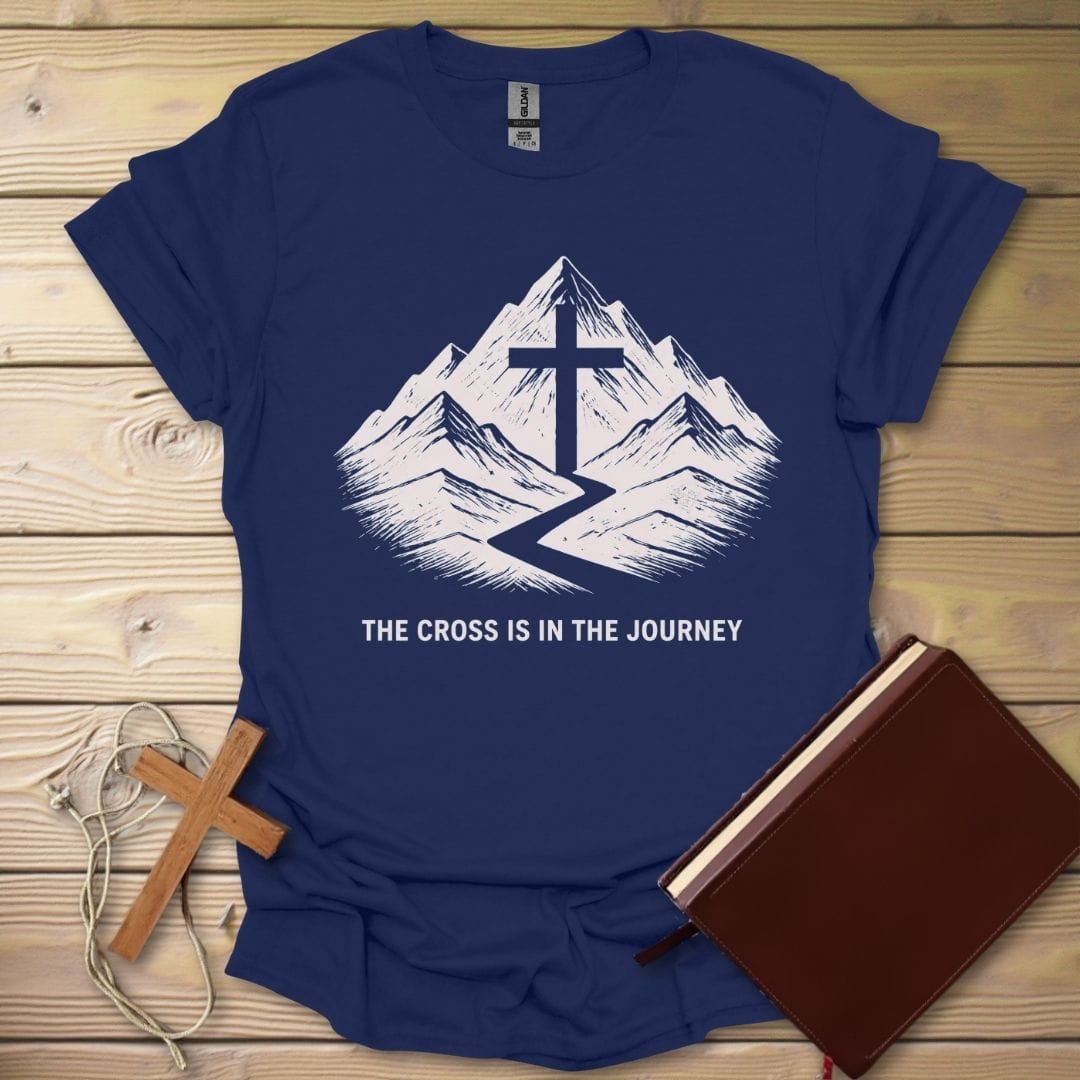 Summit Cross T-Shirt Navy / S