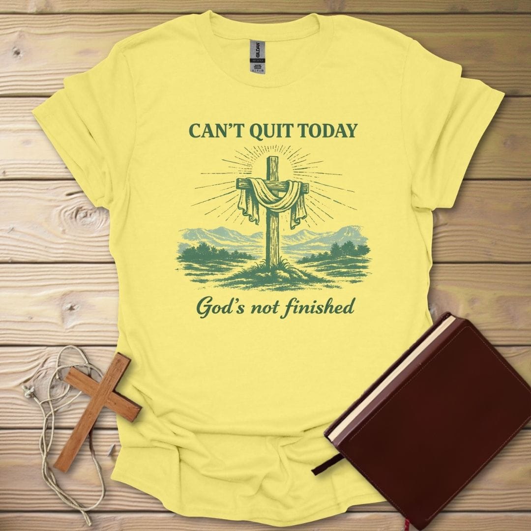 Unfinished Grace T-Shirt Cornsilk / S