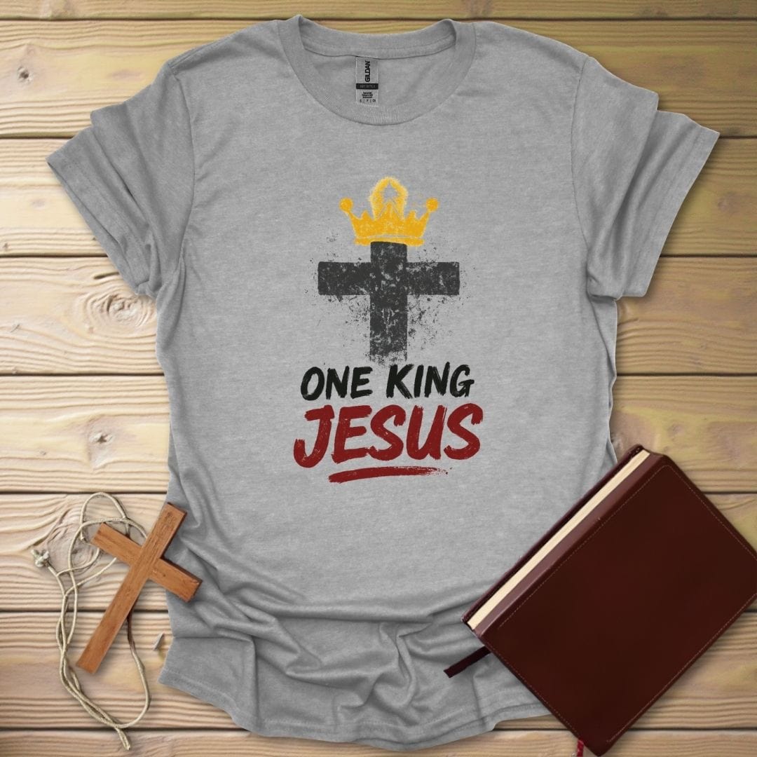 Victorious King T-Shirt Sport Grey / S