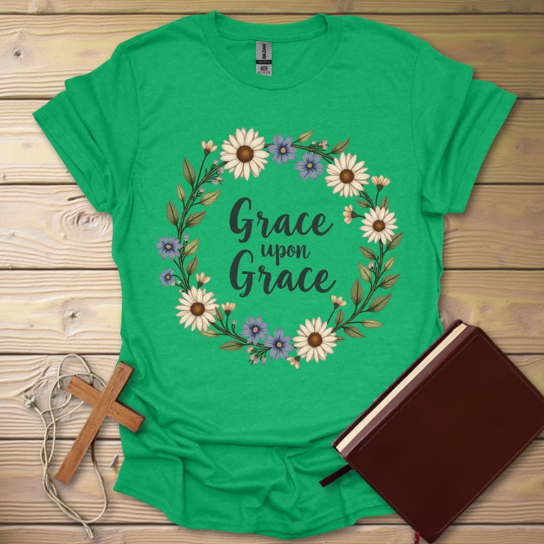Vintage Grace T-Shirt Heather Irish Green / S