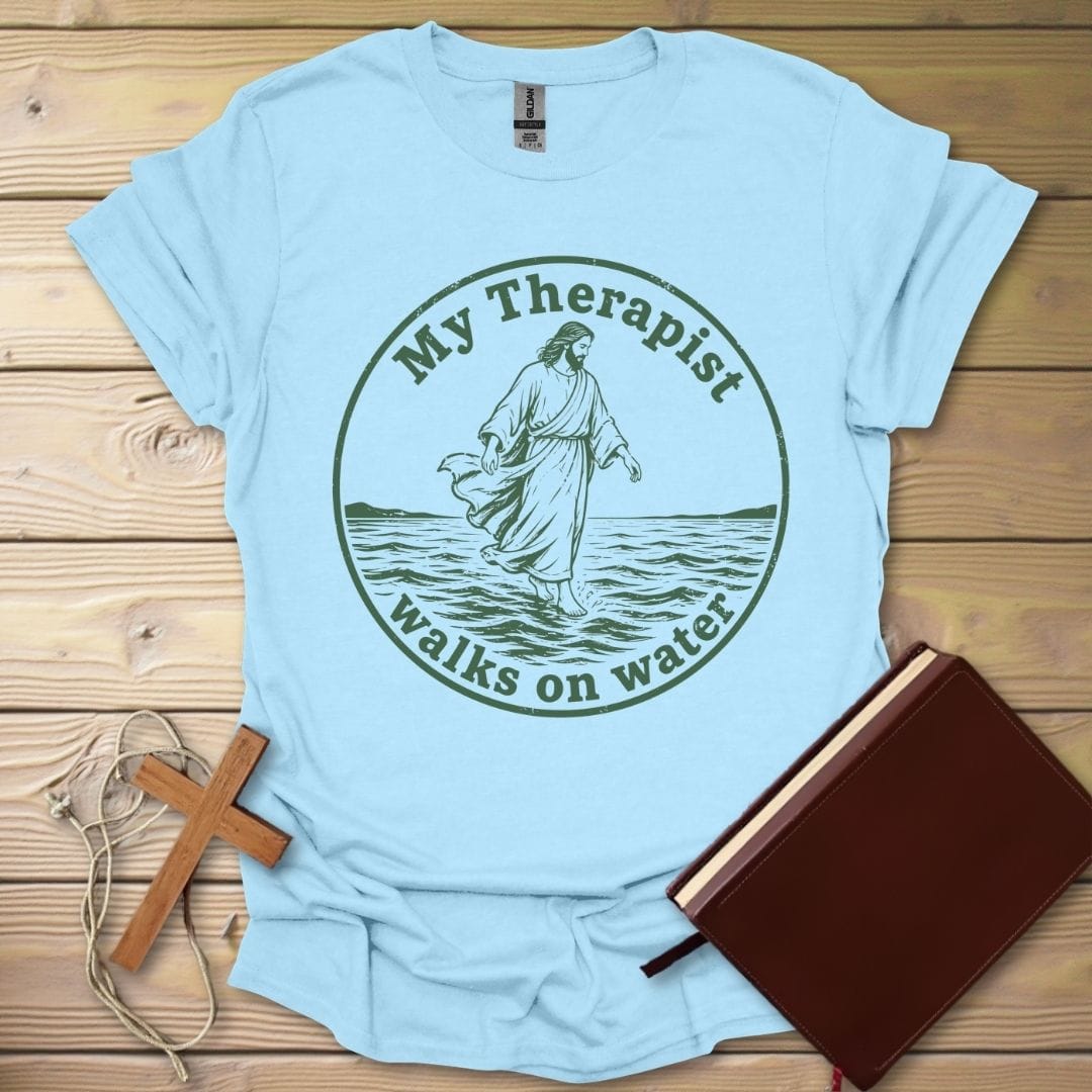 Water Walker T-Shirt Light Blue / S