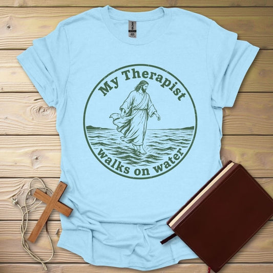 Water Walker T-Shirt Light Blue / S