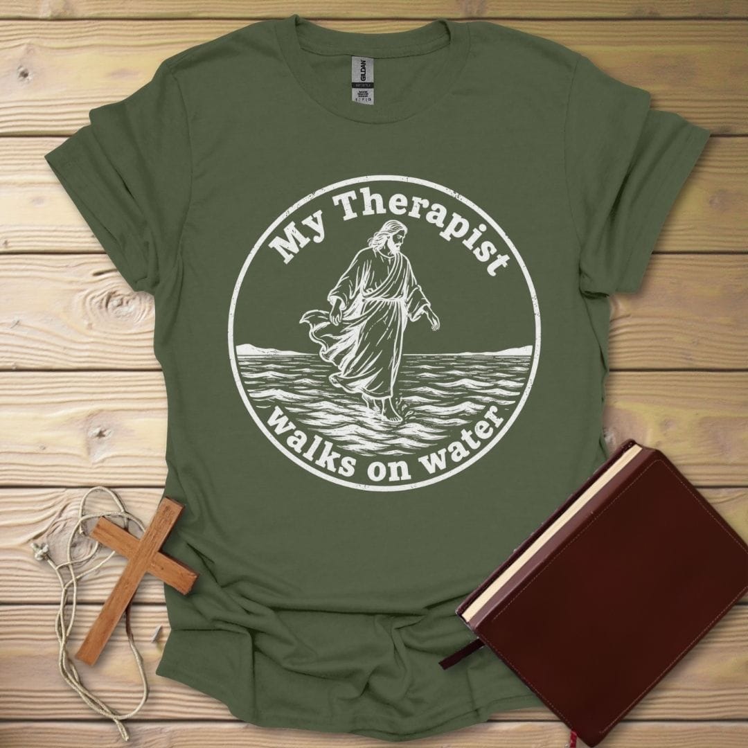 Water Walker T-Shirt Military Green / S